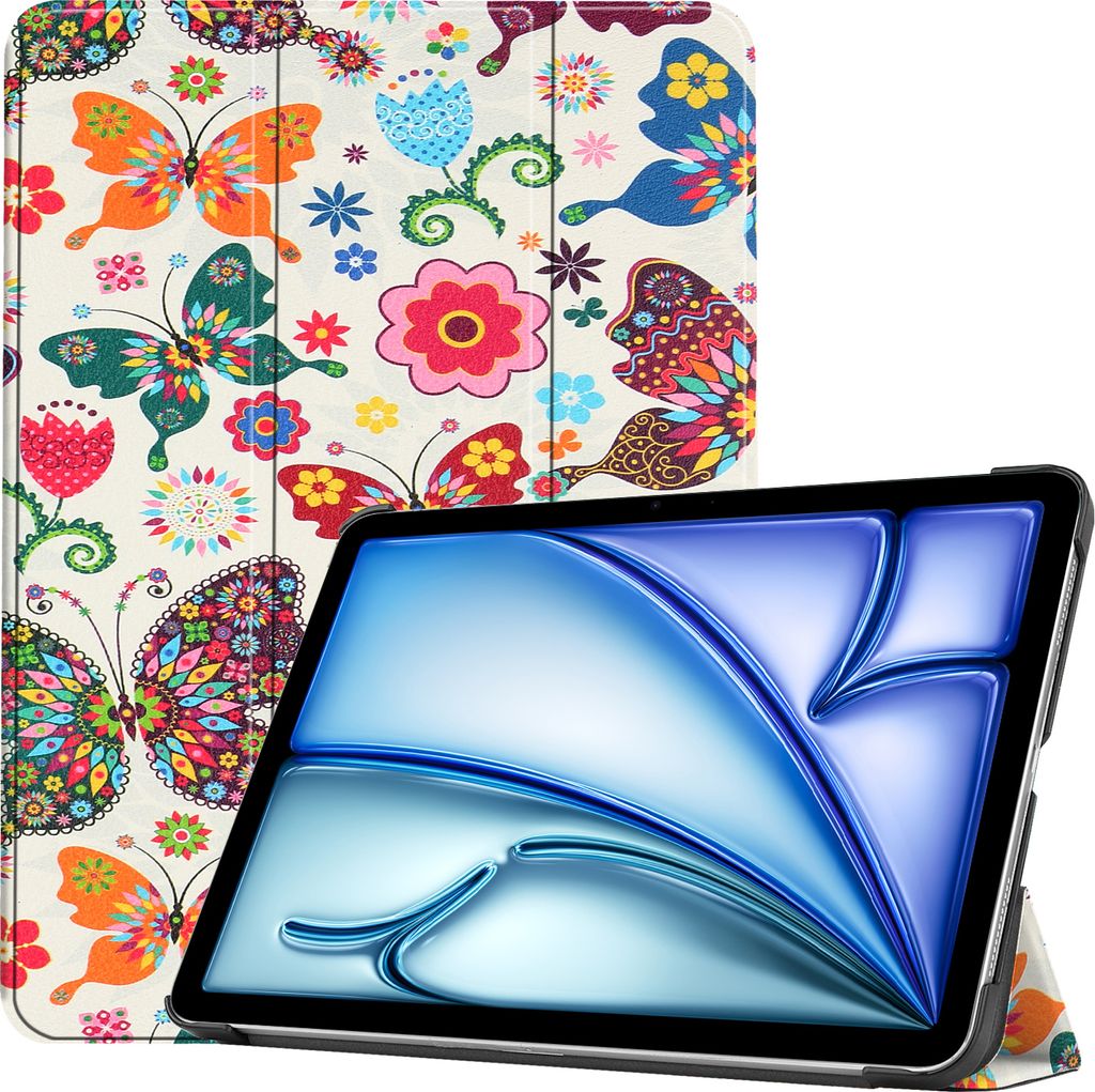 Smart Cover Hülle für Apple iPad Air 10.9 2020/2022 4/5 Generation iPad Air 11 2024 M2 11 Zoll Schutzhülle Flip Case aufstellbare Tasche Booksty...