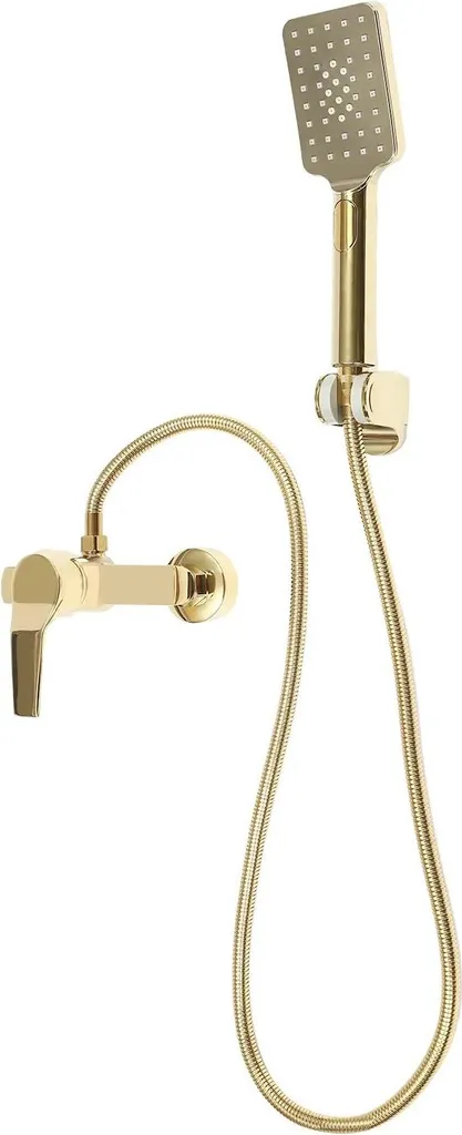 Set Vasca Bagno Oro Parete Ottone | Kit Completo Alta Resistenza