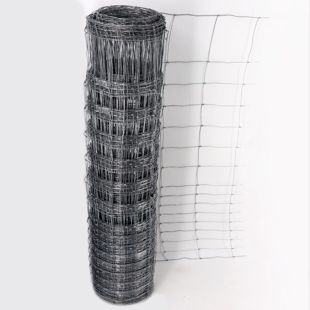 100m Wildzaun Forstzaun 150/13/15+ Z-Profil Zaunpfosten Produktbild 