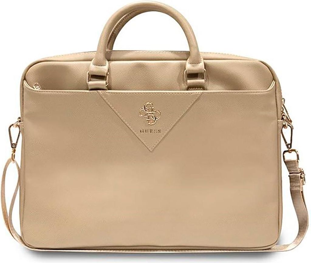 Guess Torba GUCB15ZPGSTEGD 16" gold Triangle 4G Schutzhülle