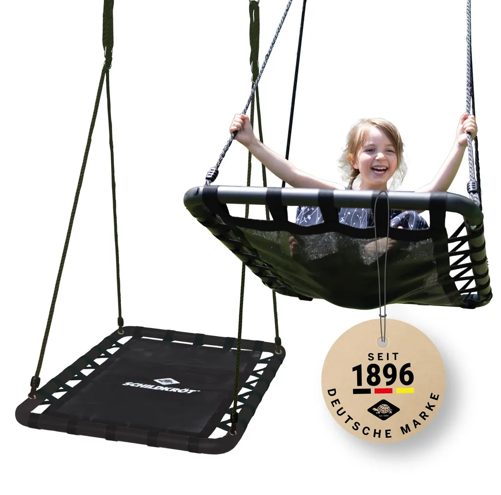 Balançoire Nid d'Oiseau Rectangulaire MAT SWING 100 - Modèle Eckig 100cm