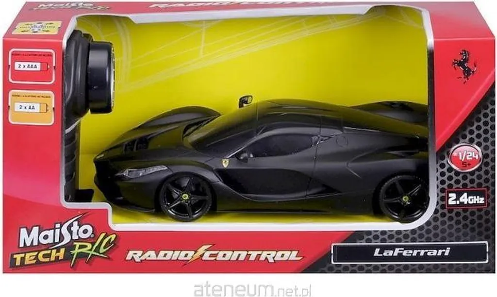 LaFerrari Maisto 81530-36 R/C Noire - Modèle Réduit Haute Précision