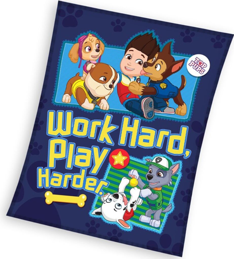 Paw Patrol fleecedeken