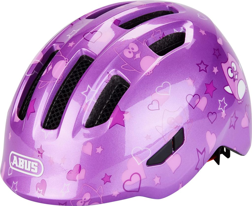 Casque Enfant Abus 67260 - SMILEY 3.0 PURPLE STAR M Image du produit 
