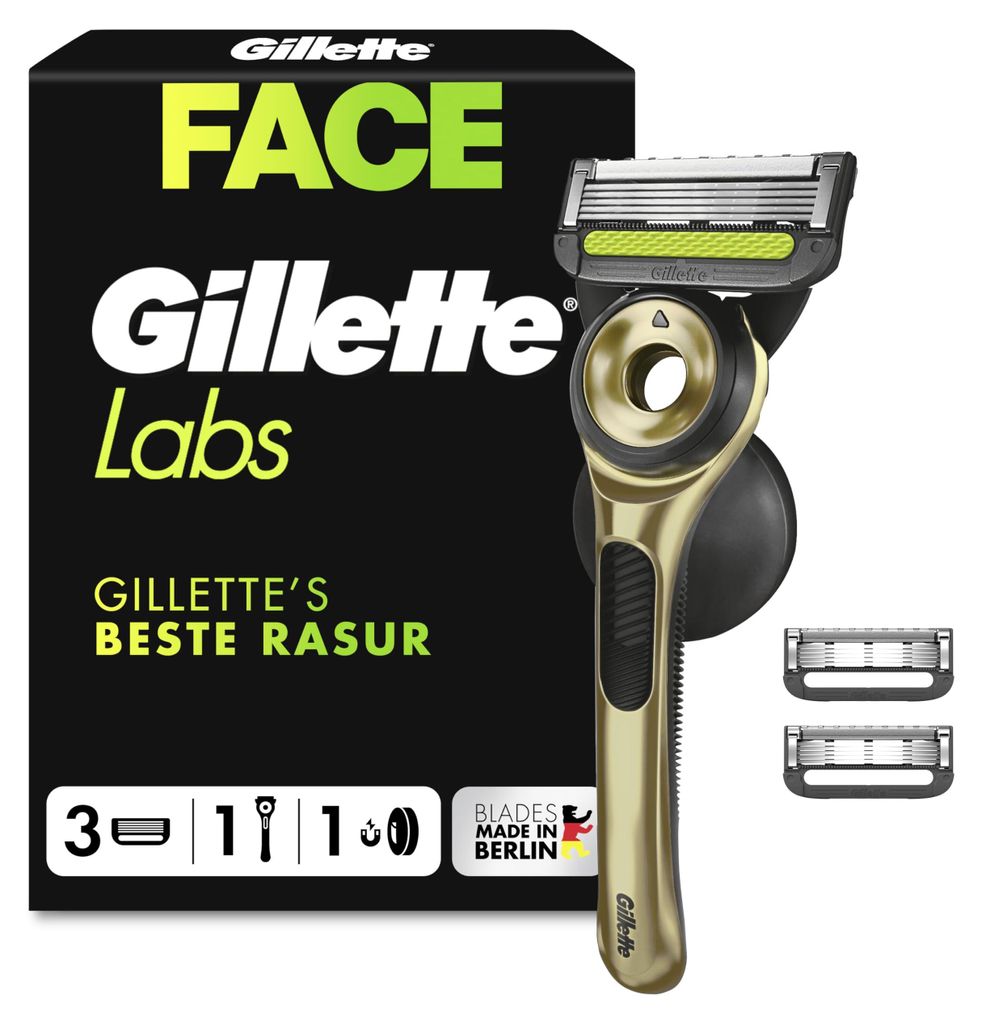 GilletteLabs Rasierer Herren mit Reinigungselement, Produktbild 