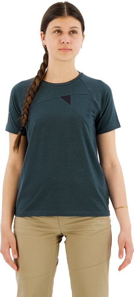 KlÄttermusen Fafne Kurzarm-t-shirt Blau XS Frau Blau XS