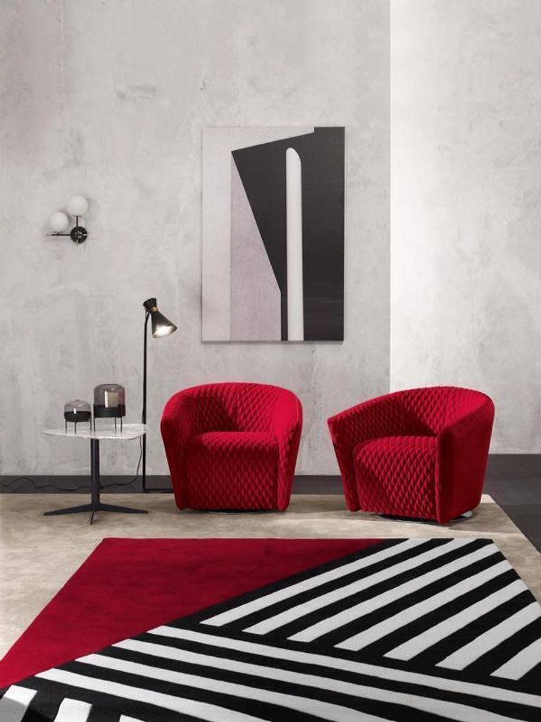 Sessel Design Wohnzimmer Polster Holz Modern Luxus Neu JVmoebel