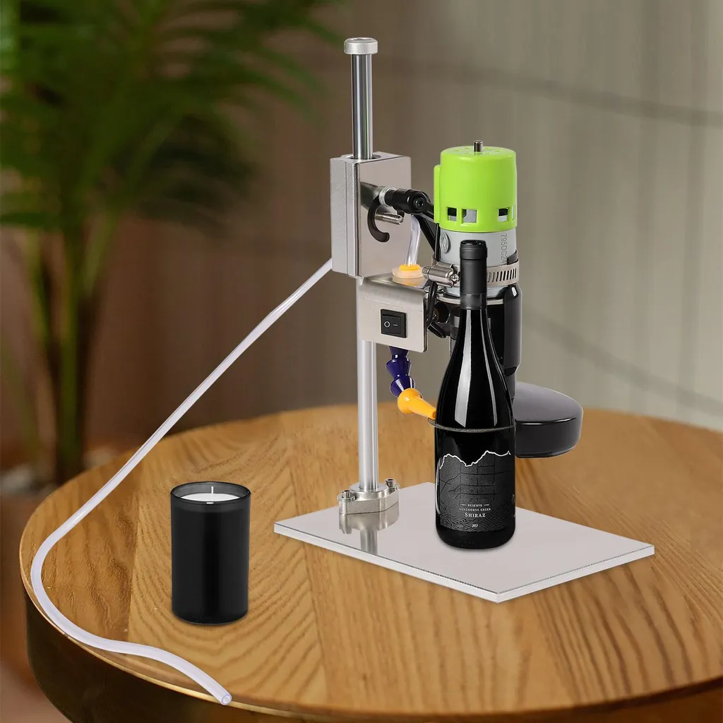 Coupe-bouteilles polyvalent 6000 tr/min avec structure acier inoxydable