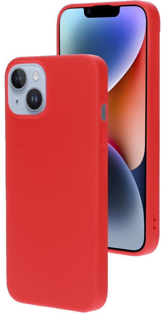 Mobiparts iPhone 14 Silikon Hülle Backcover - Scarlet Red
