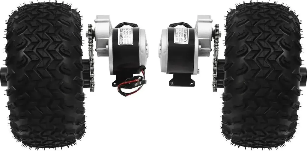 Kit électrique pour motoriser un chariot de jardin ou vélo de plage
