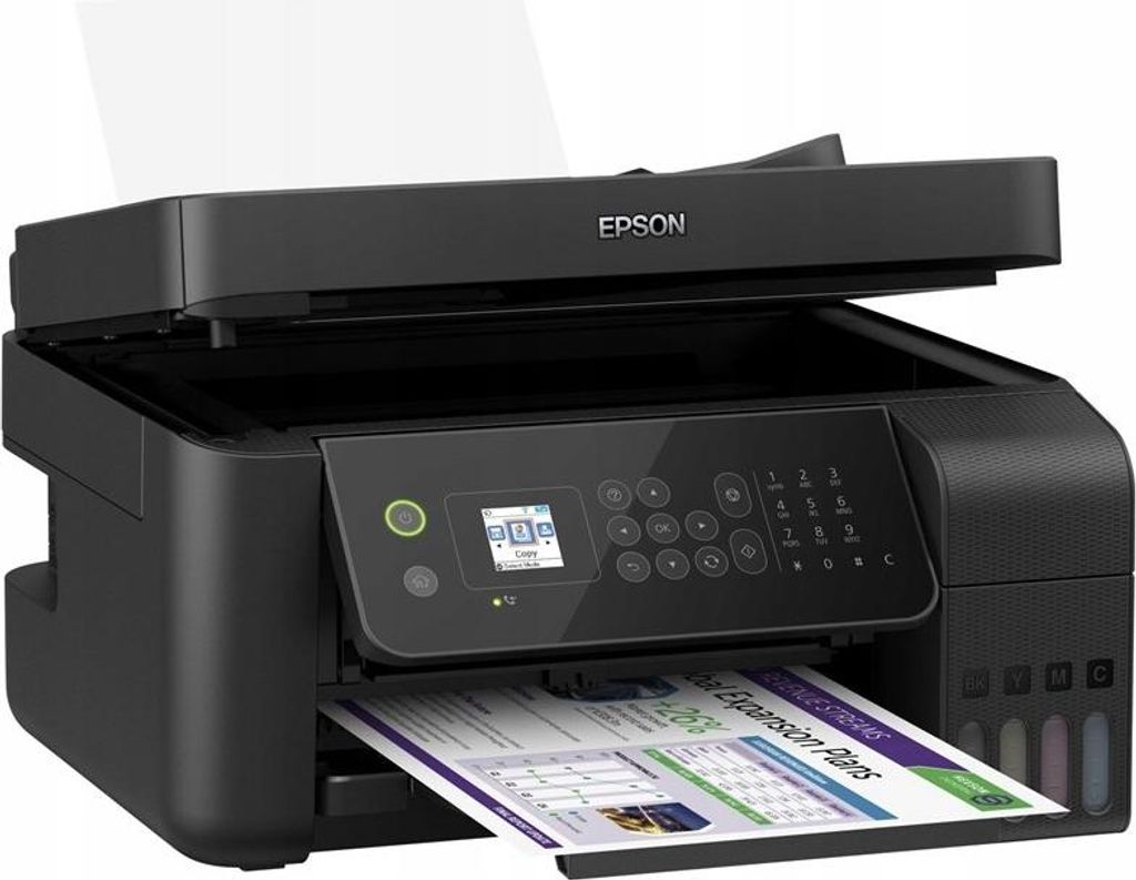 3-In-1-Tintenstrahldrucker Ecotank Et4700: Scanner, Fotokopierer, Wlan, Adf, Farbe