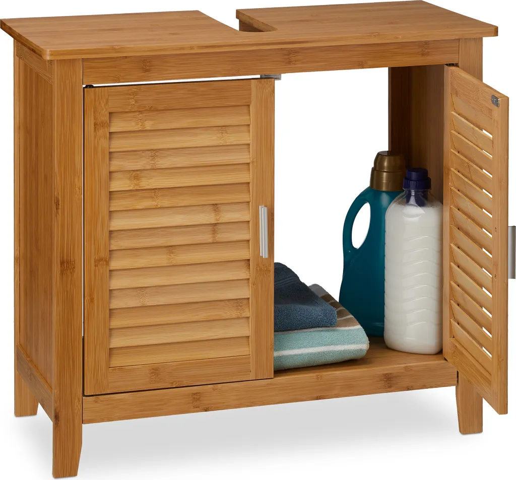 Organizzatore Bagno Bambù RD9203 | Sicuro, Ecologico e Spazioso
