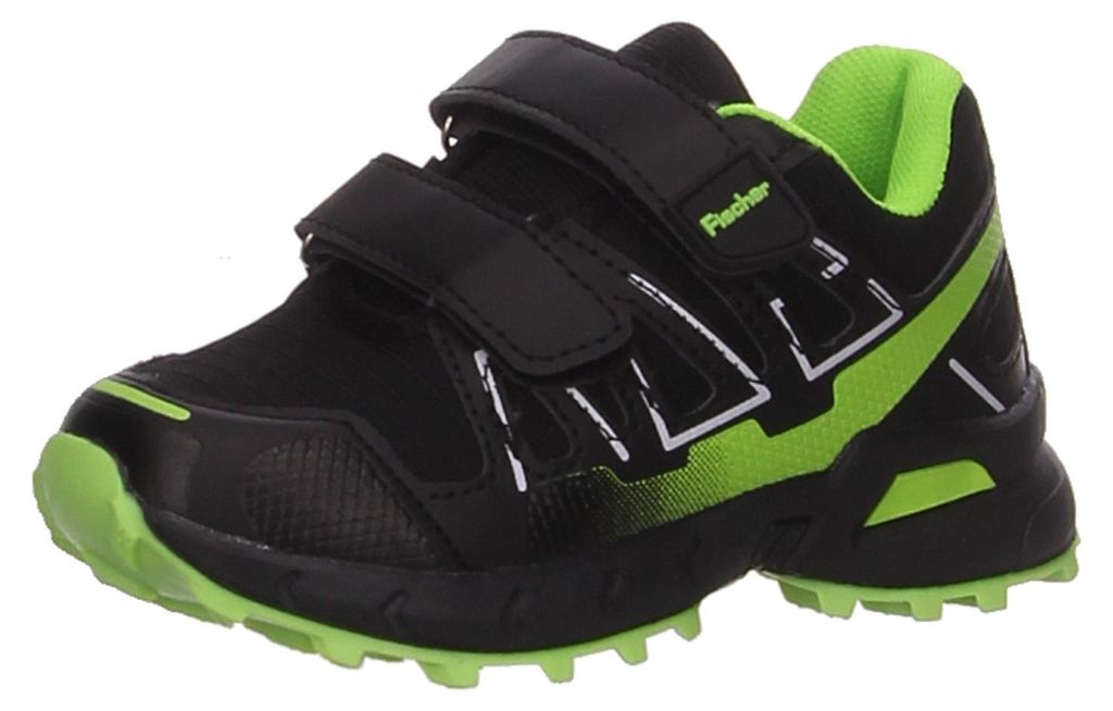 Fischer Markenschuhe Halbschuhe schwarz kombi. in Gr. 33