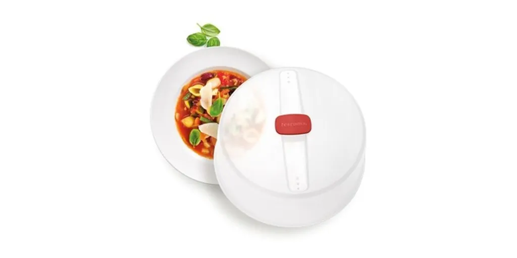 Coperchio Microonde Tescoma PURITY: Protezione Antischizzo NanoCARE 25cm