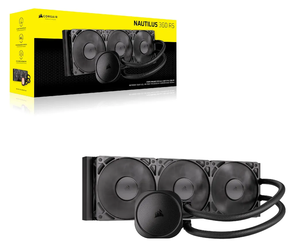 Watercooling Tout-en-un Corsair Nautilus 360 RS Radiateur Triple 120mm