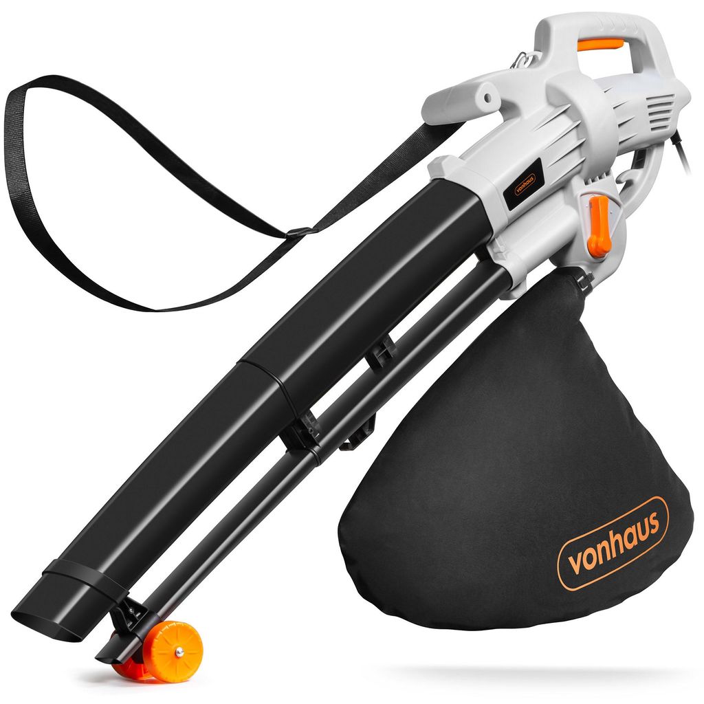 VonHaus 3000W Laubbläser mit Kabel, 3-in-1  Saug-, Blas- & Produktbild 