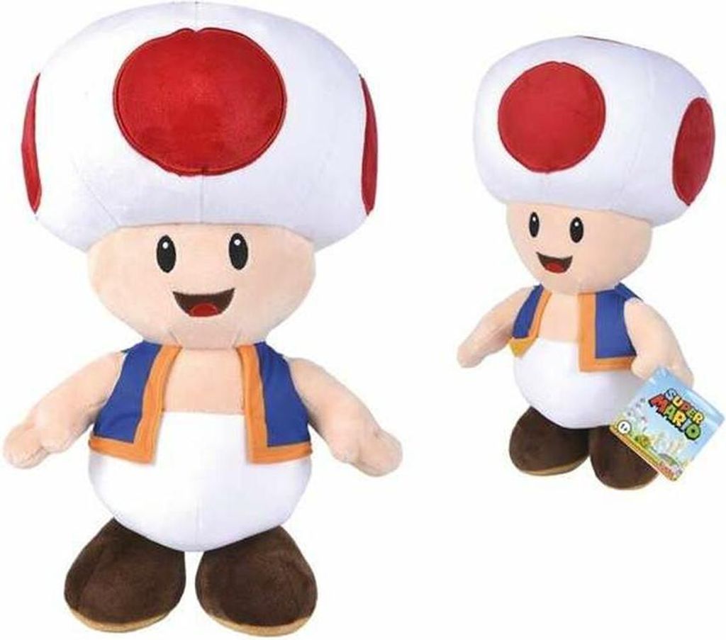 Plüsch Kröte Super Mario Bros 40Cm