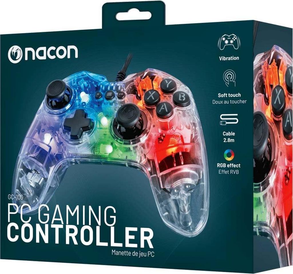 Drtov gamepad Nacon GC-100XF RGB Obrázek produktu 