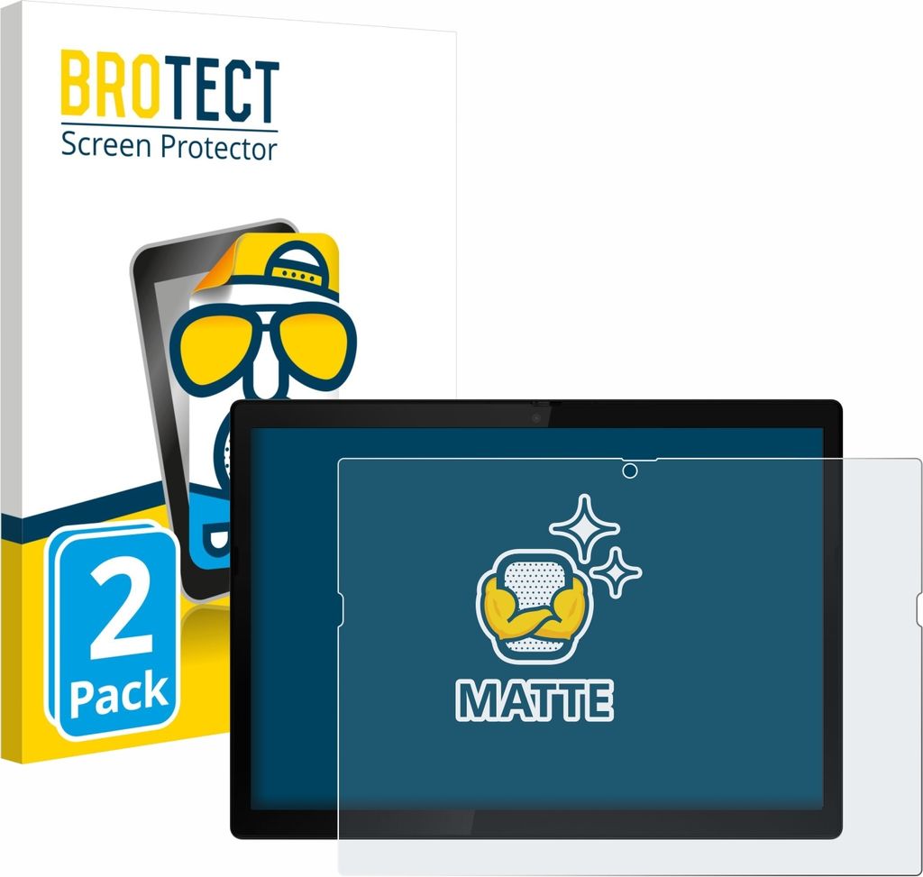2x BROTECT Schutzfolie für Lenovo ThinkPad X12 Gen 1 Displayschutz Displayschutzfolie Folie Matt Entspiegelungsfolie