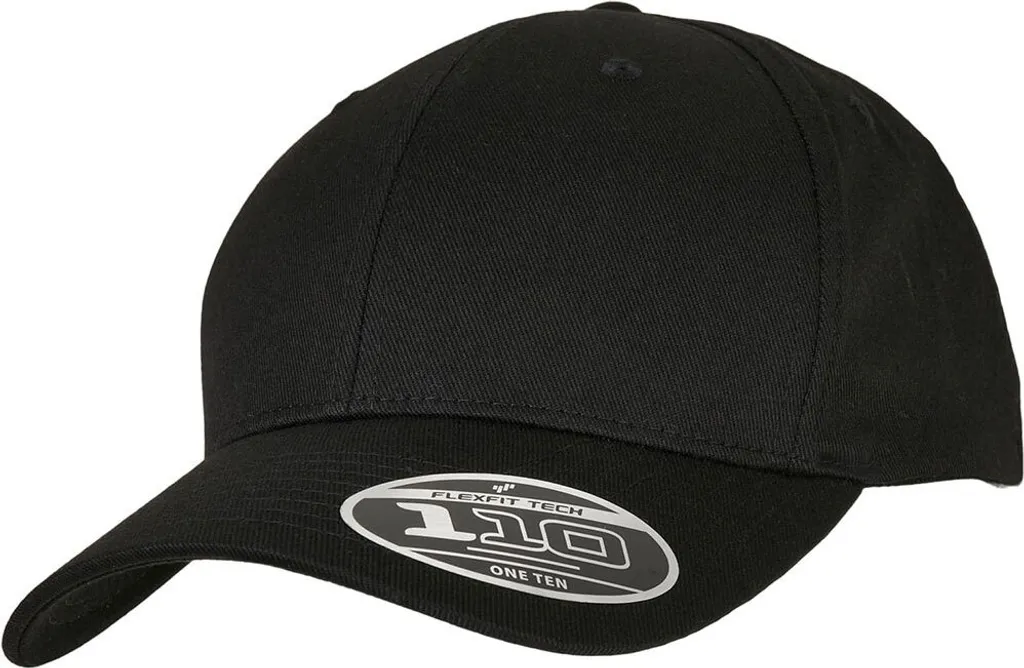 Flexfit 7706FF Black - Snapback Visiera Curva Stile Essenziale - 2