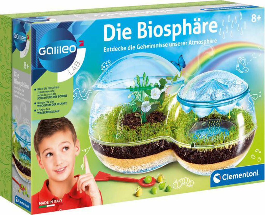 Clementoni Die BiosphÃ ¤ re, Experimentierkasten Produktbild 