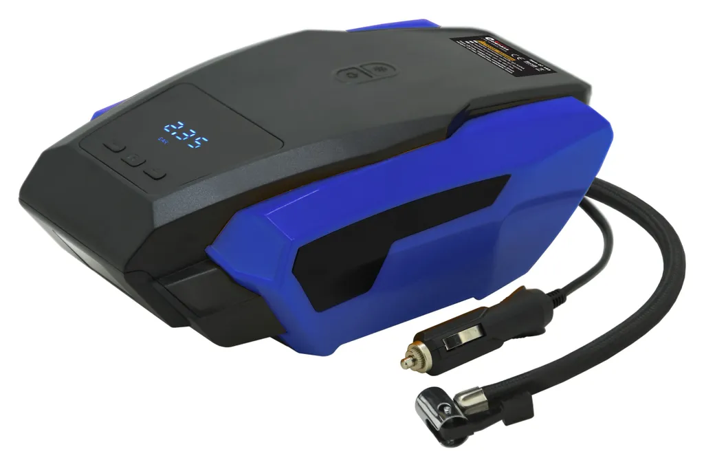 Compresseur 12V ARMO numérique pour pneus voiture, vélo et ballons sport
