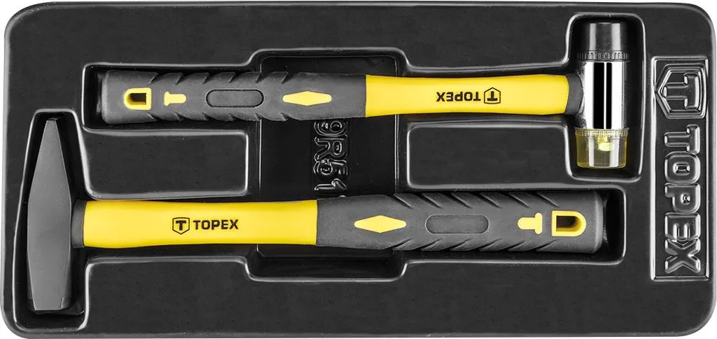Topex 02A310 Martelli Speciali per Cassetti e Intarsio - 2 Pezzi
