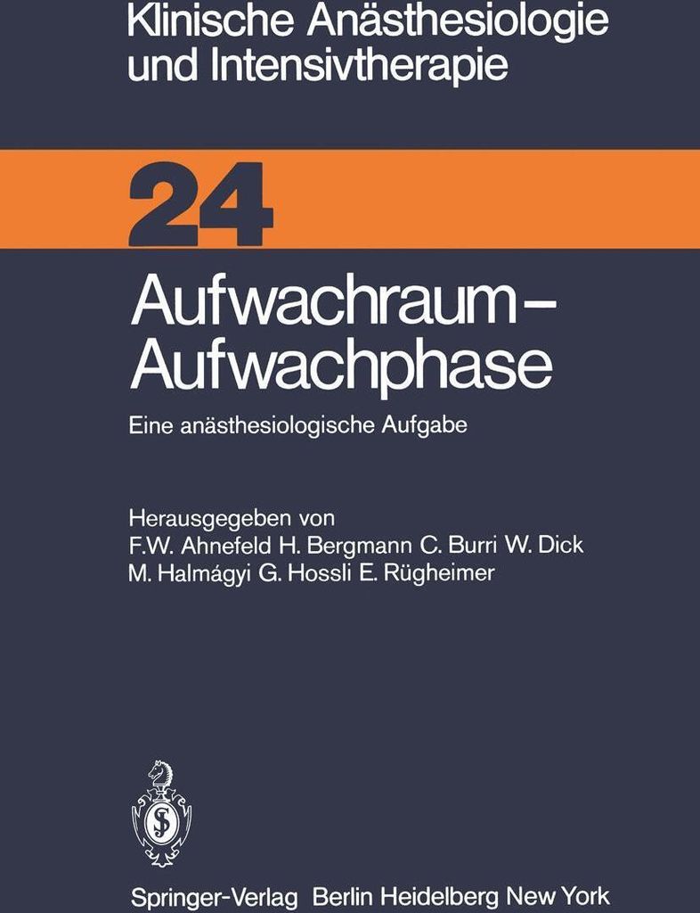 Aufwachraum - Aufwachphase
