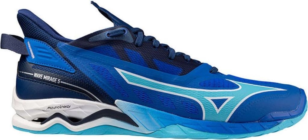 Mizuno Handballschuhe Wave Mirage 5, blau, 44, Herren