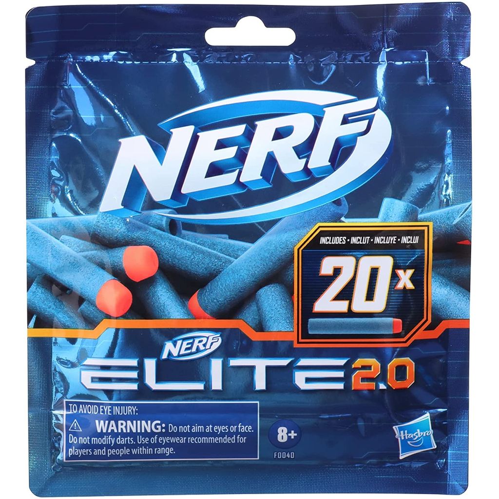Nerf Elite 2.0 20-Dart Nachfüllpackung, 8 Jahr(e), 99 Produktbild 