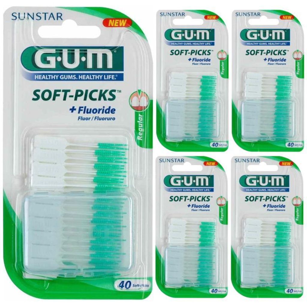 GUM Soft-Picks Regular Medium – Interdentalbürsten – Größe Produktbild 
