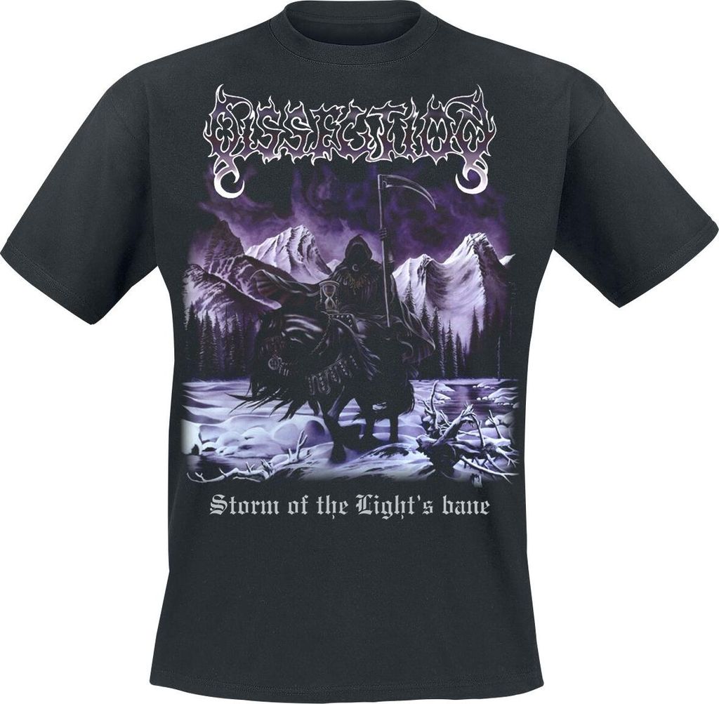 Dissection T-Shirt Herren Storm of the light's bane schwarz XXL