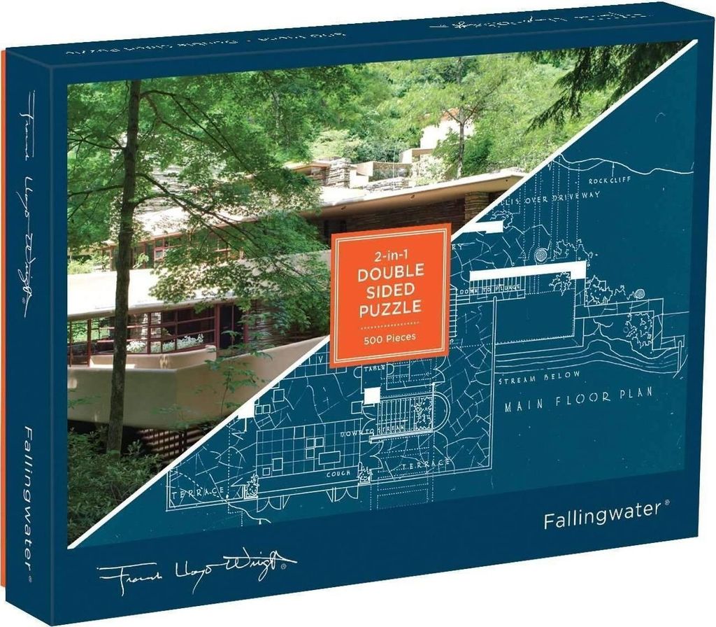 GALISON Doppelseitiges Puzzle Frank Lloyd Wright Produktbild 