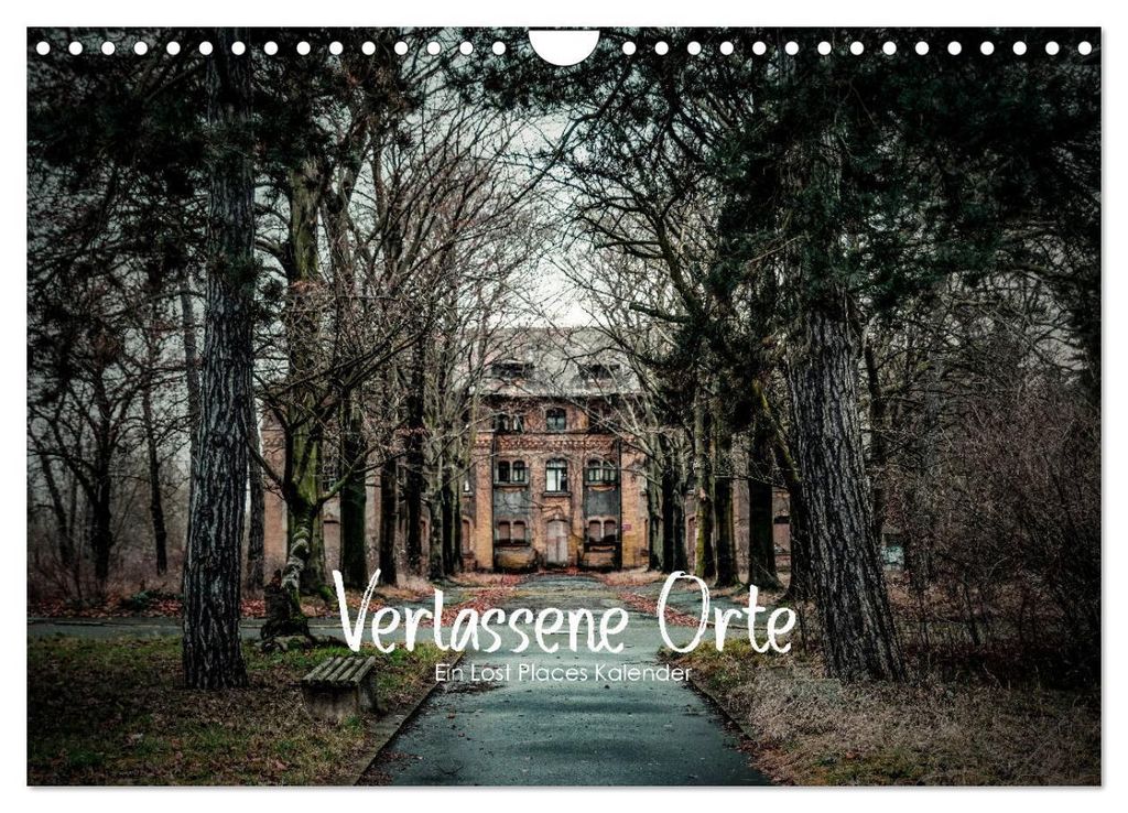 Verlassene Orte - Ein Lost Places Kalender (Wandkalender 2027 DIN A4 quer), CALVENDO Monatskalender