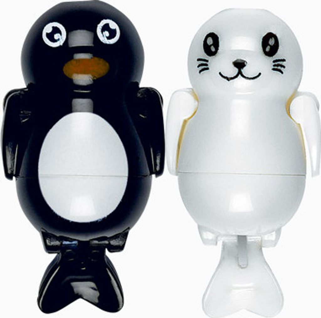 Flaschentaucher Pinguin