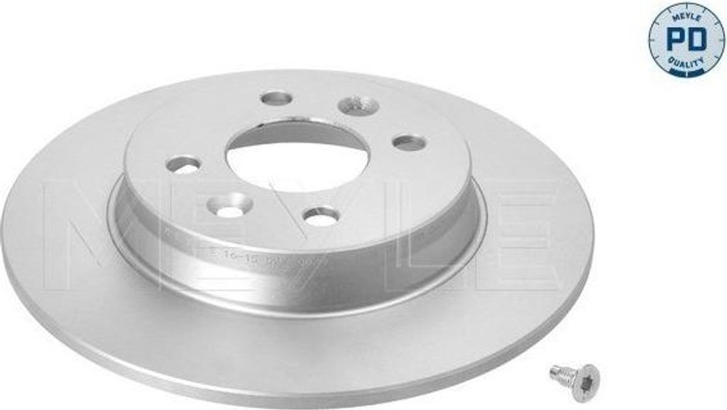 2x MEYLE Bremsscheibe 16-15 523 0020/PD hinten 40mm 260mm
