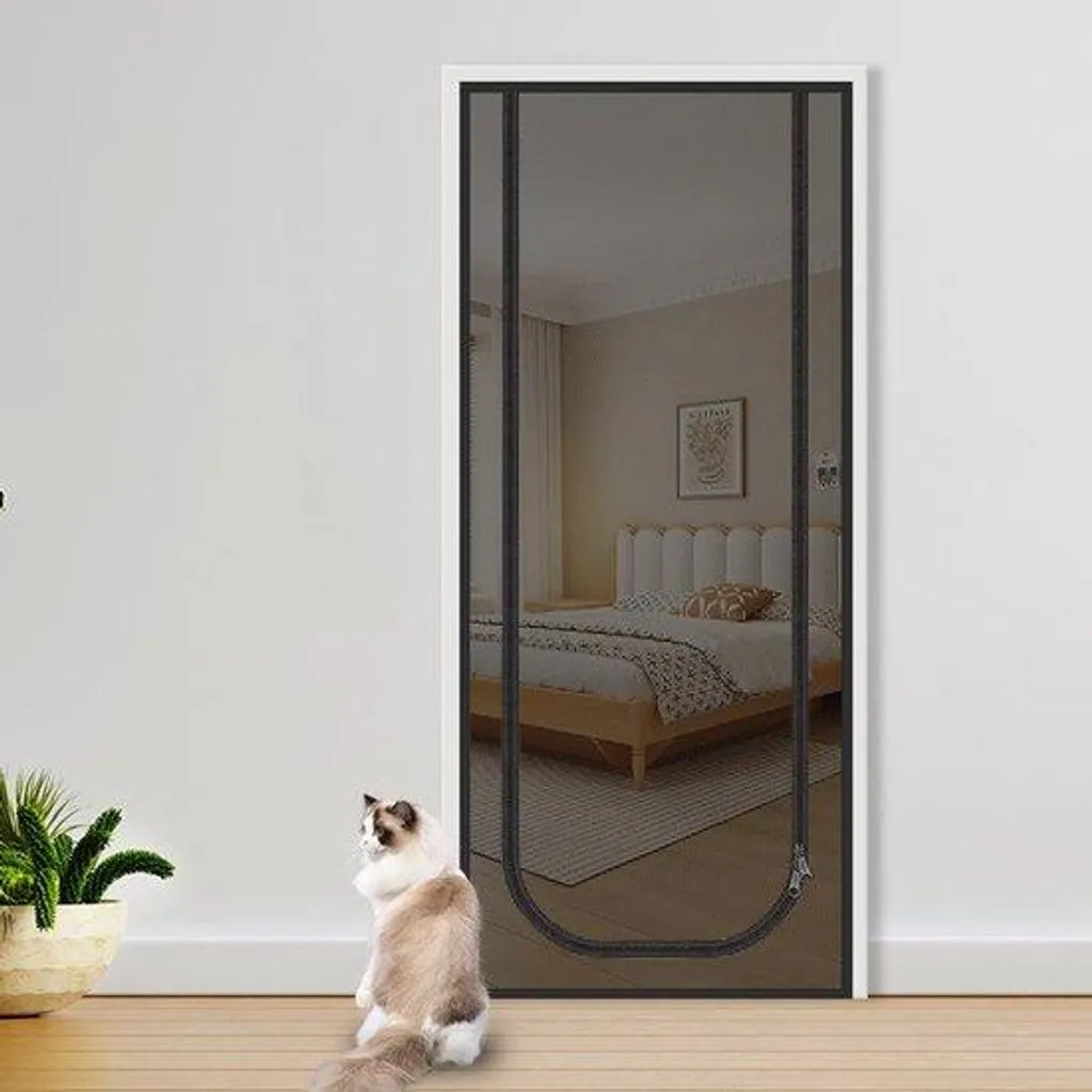 Grille de protection 100x220 cm pour sécuriser porte de garage et cave