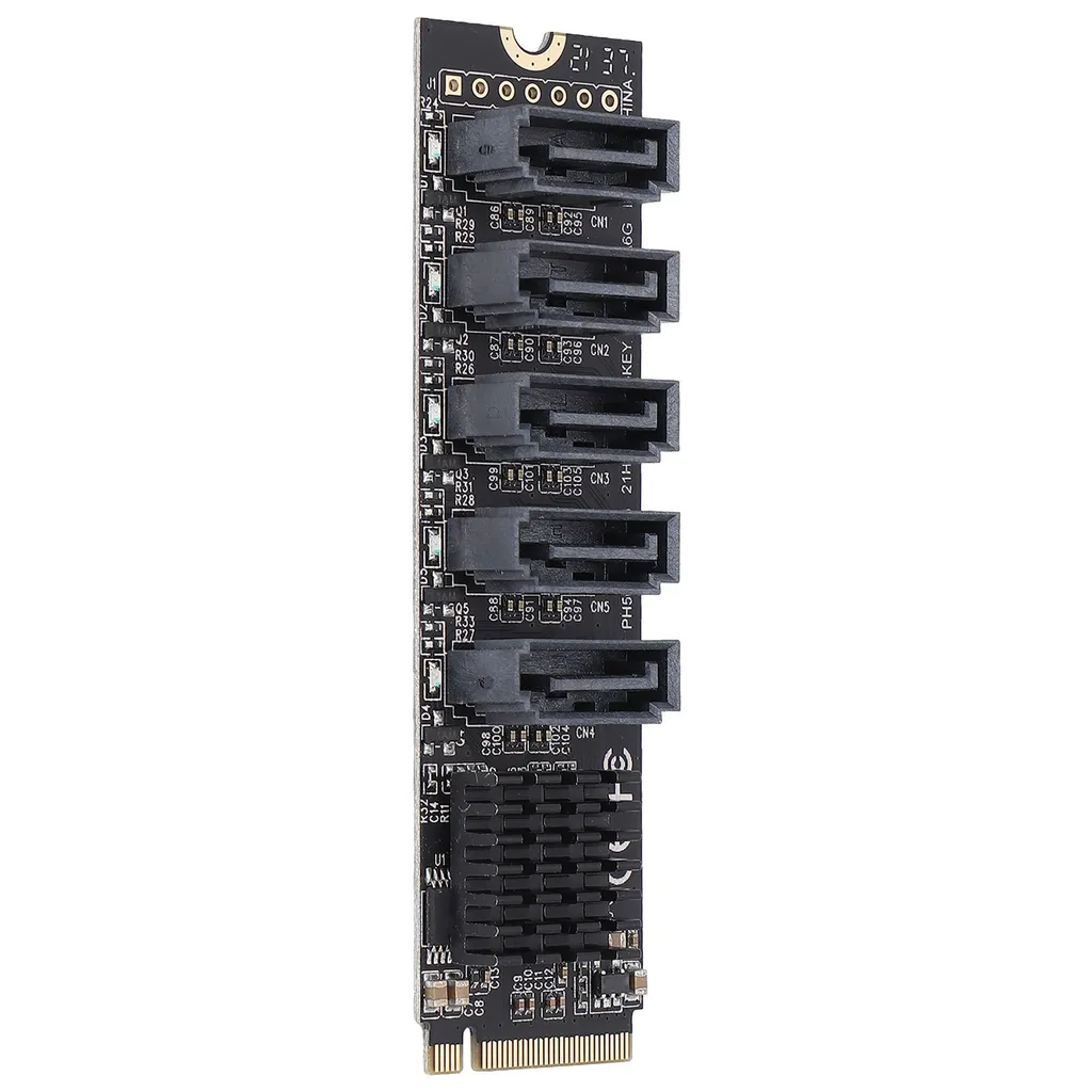 Extension de stockage M2 PCIe pour ajouter 5 disques SATA à votre tour PC