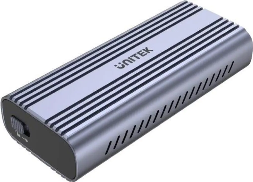 Boîtier SSD M.2 Unitek SolidForce Reefer Gris performant pour NVMe - 3