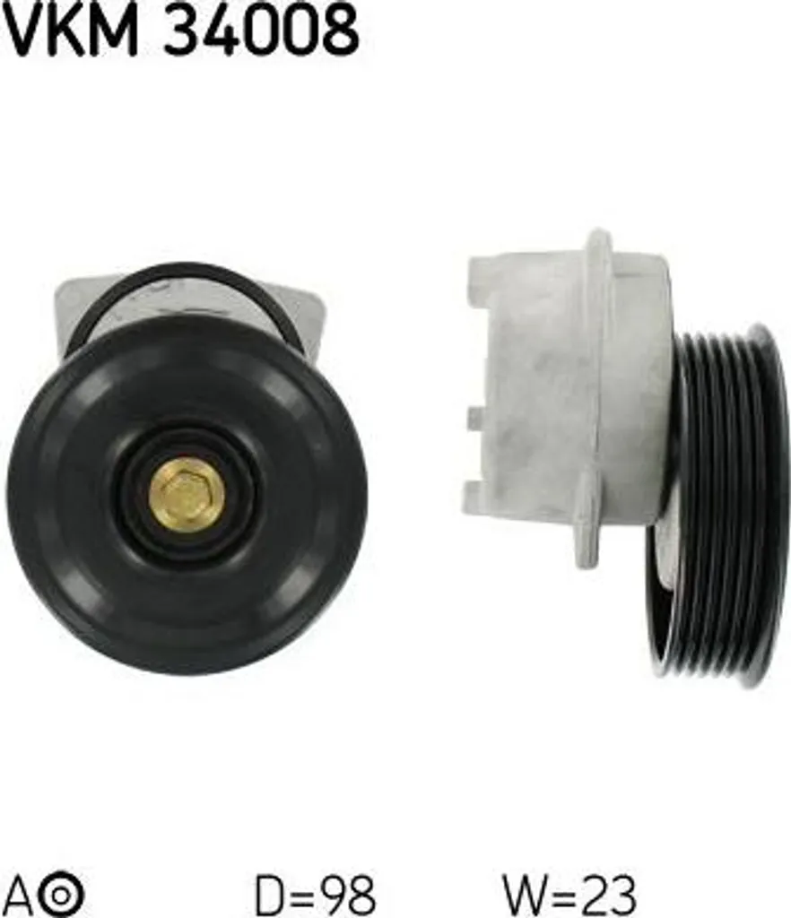 Tenditore SKF VKM 34008 - Il Meglio per Ford Fiesta e Puma 1.25/1.4