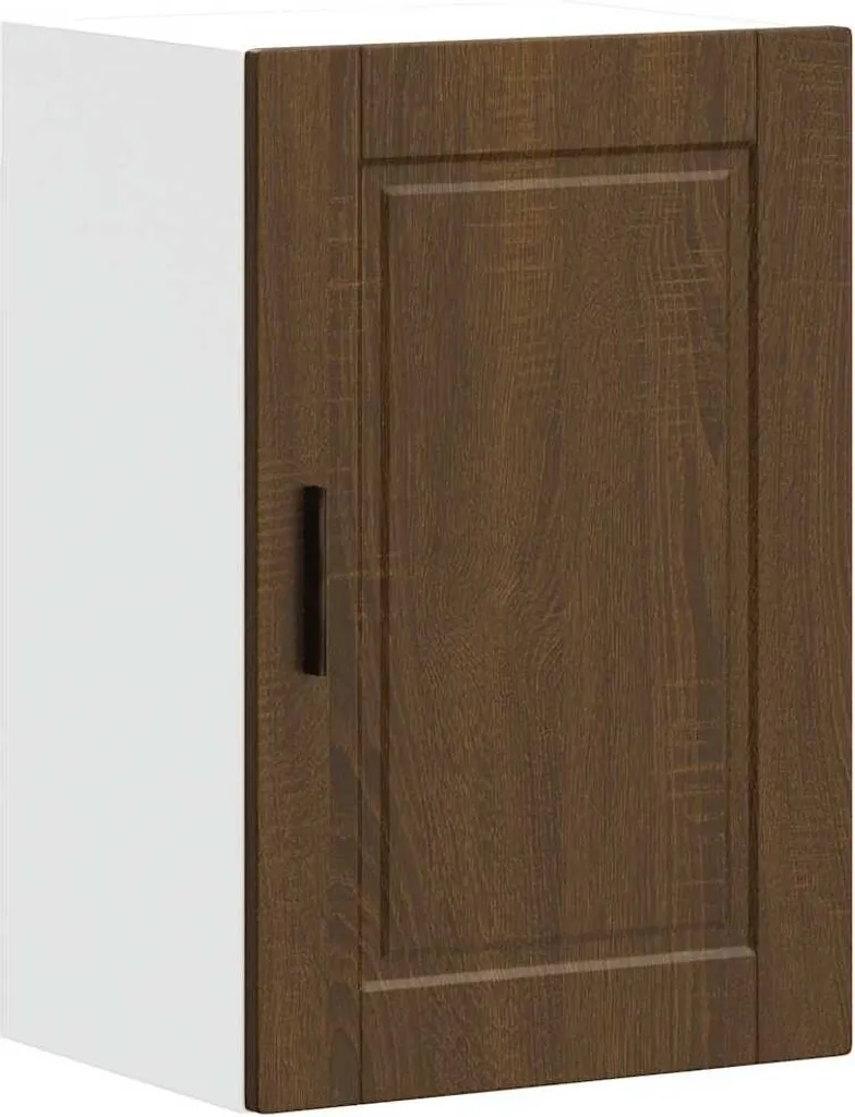 Mobile Cucina Sospeso Porto Brown Rovere 60x60 - Montaggio Facile