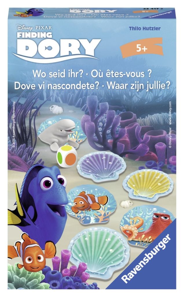 Ravensburger Mitbringspiel Sammelspiel Disney Pixar Findet Dory 23417