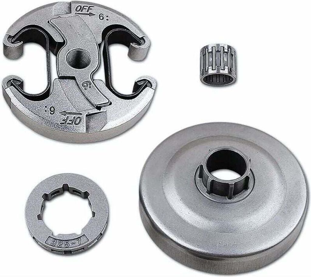 Austauschsatz für Husqvarna 340 345 346XP 350 351 353 445 450 E Kettensägenkupplung und Nadellager.