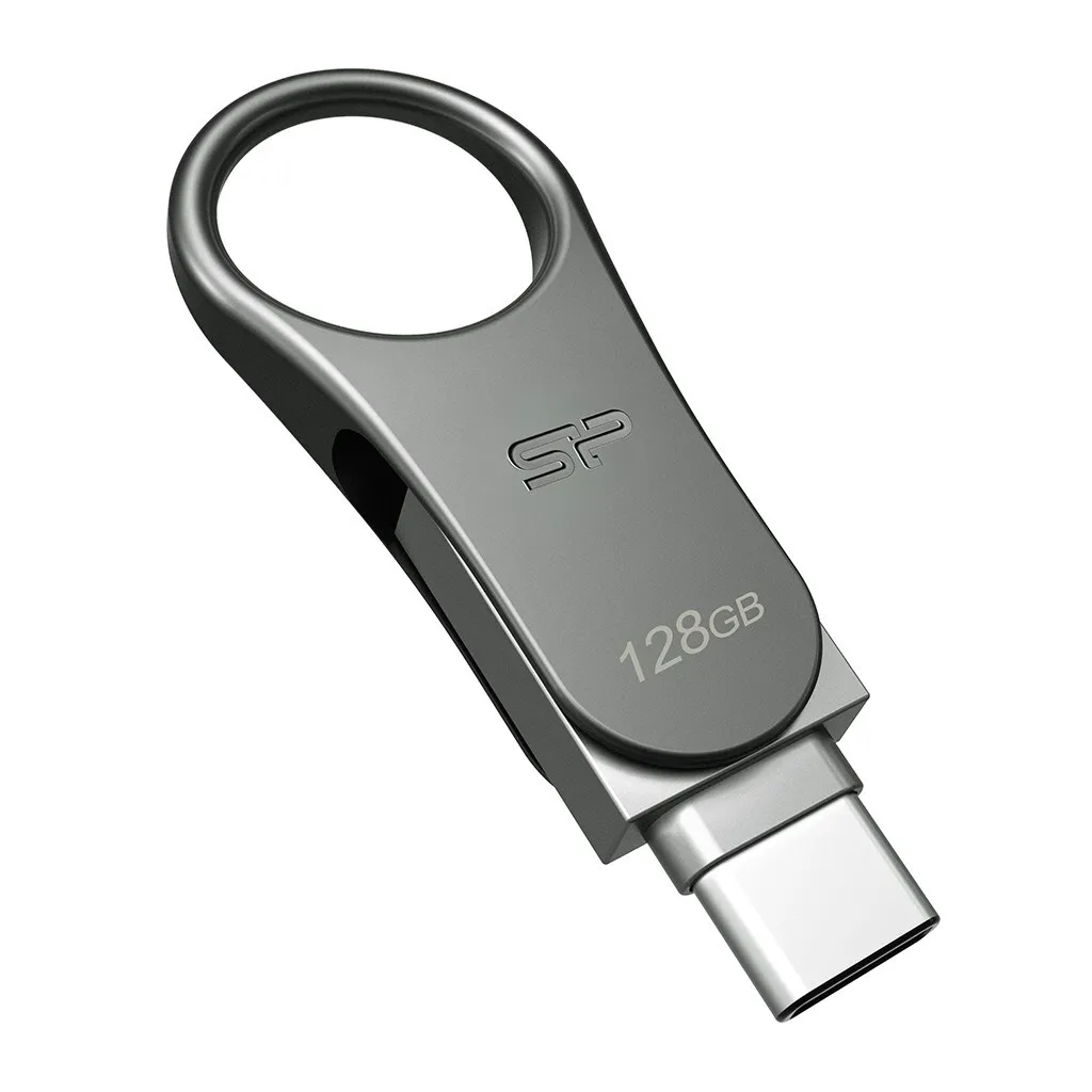 Memoria USB 128GB Silicon Power C80: Prezzo USB-C Smartphone e PC - 3