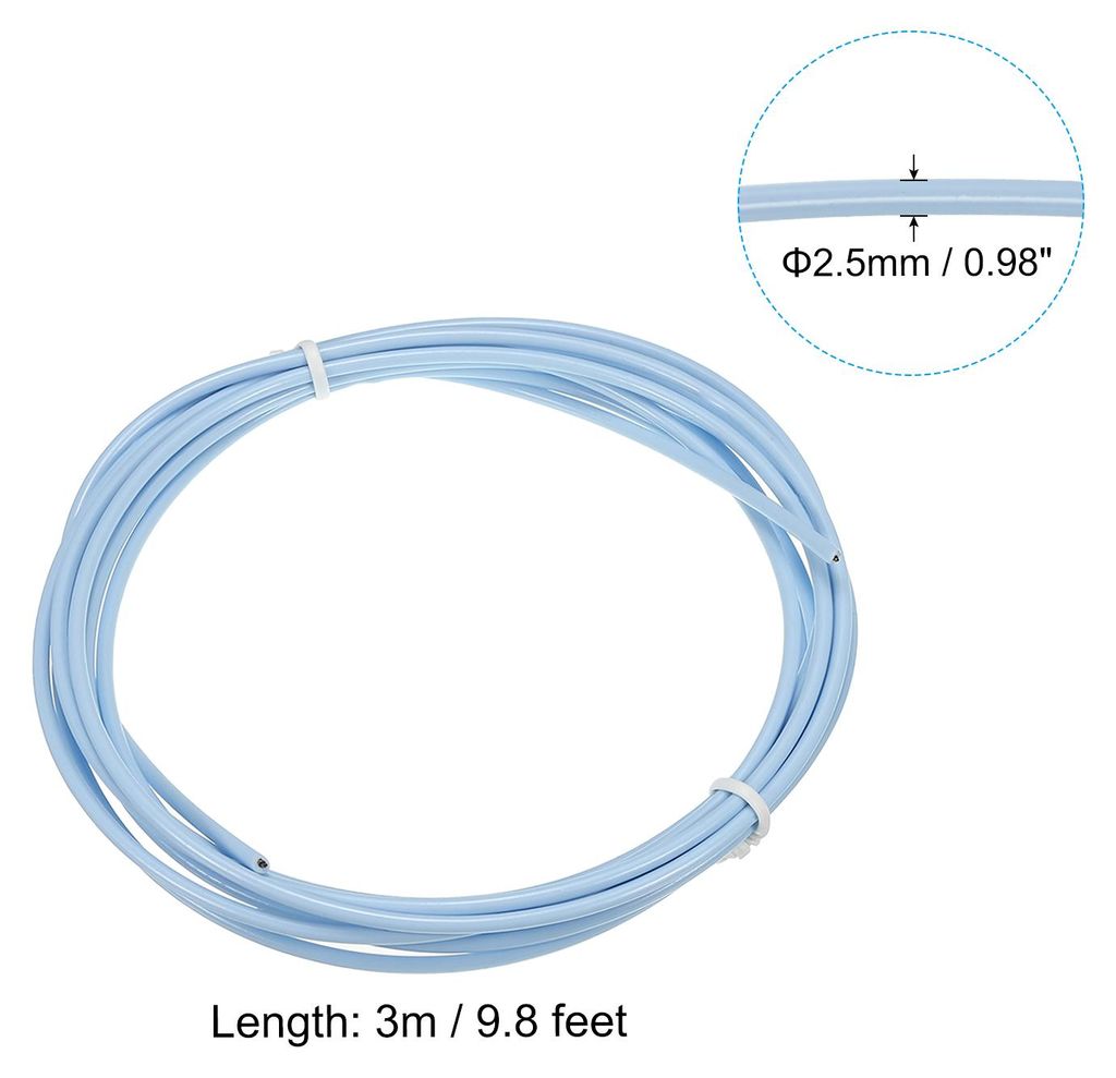 10Ft Schnellsprung Seil Ersatz Kabel 2.5mm Profi Springseil Stahl Draht Ersatz fš¹r Seil Skippen Training Blau
