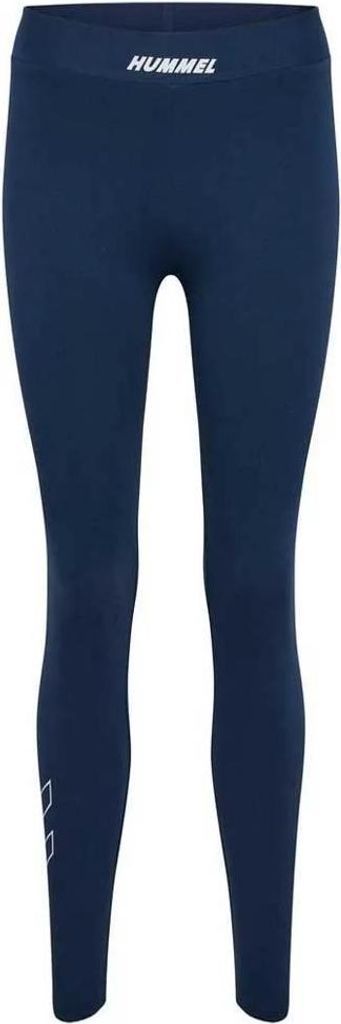 Hummel Hmlelemental Baumwolle Hw Tights - dress blues, Größe:S
