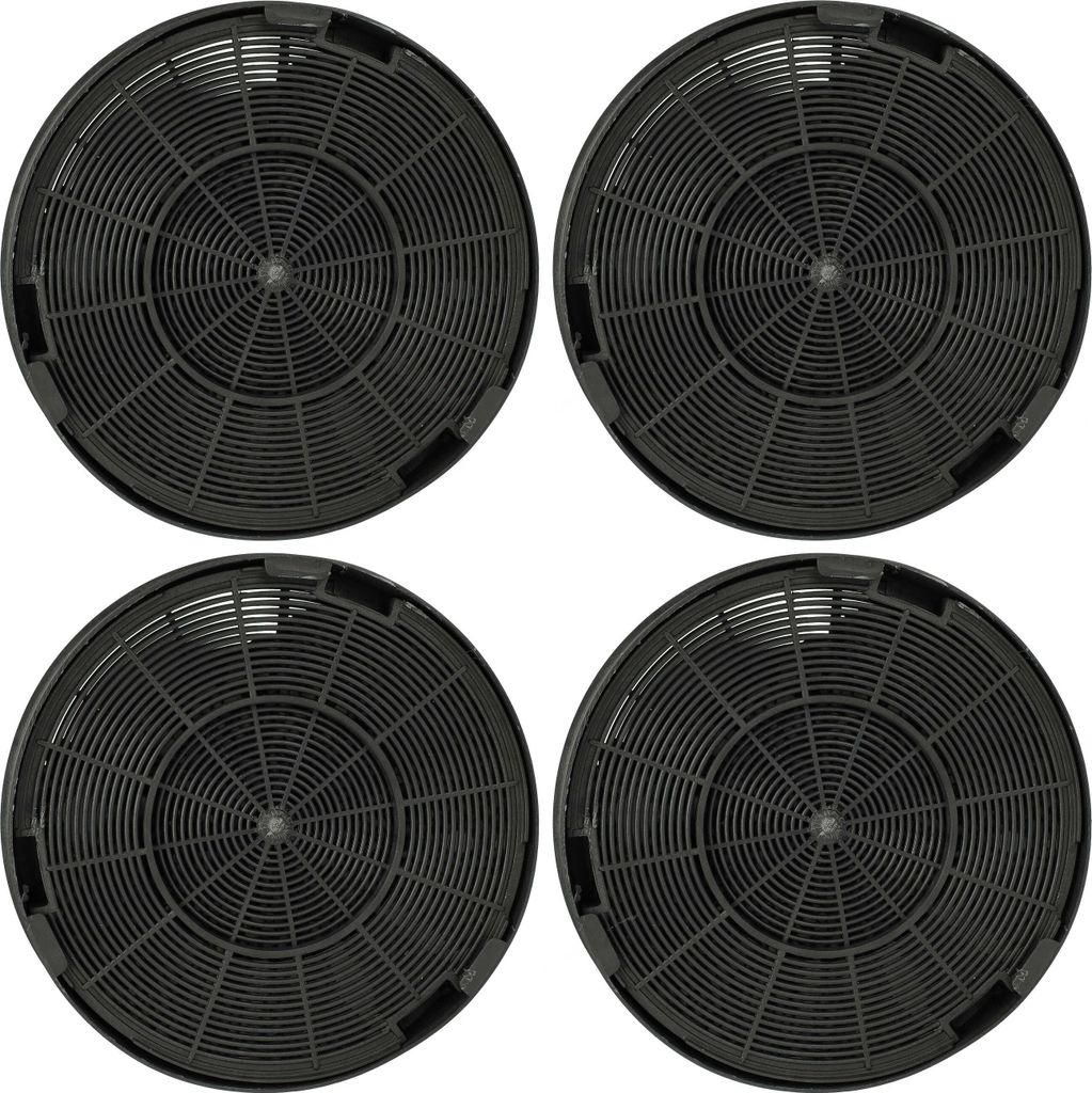 vhbw 4x Aktivkohlefilter kompatibel mit AEG DVB5660HG, Produktbild 