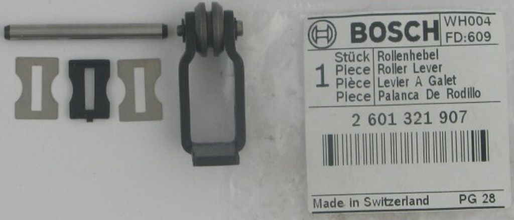 Bosch Professional Rollenhebel für Stichsäge GST 120 E / 120 BE / 135 CE / 135 BCE / 600 E / 600 BE | STP 120 S