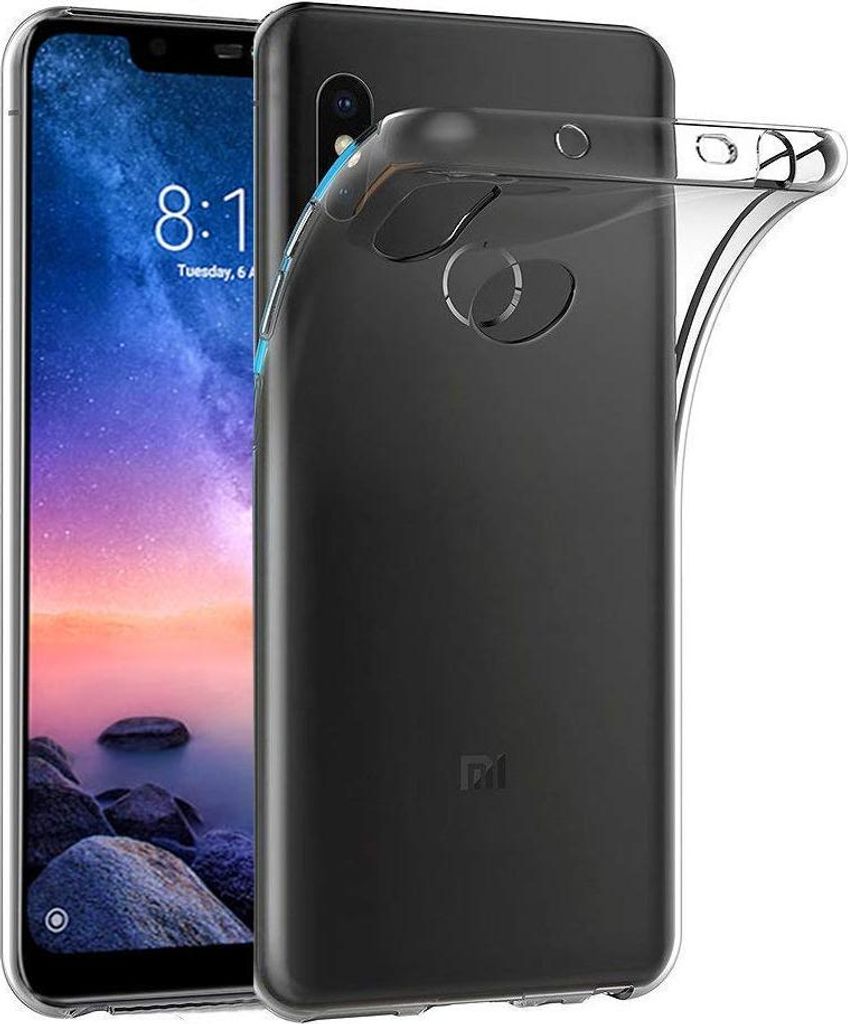 Custodia per XIAOMI REDMI NOTE 6 PRO - Custodia trasparente Immagine del prodotto 