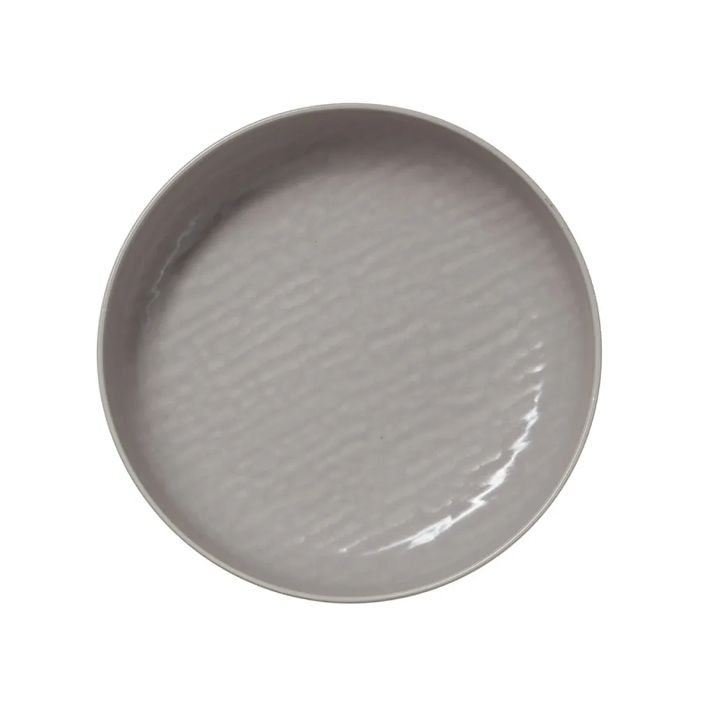 Lot de 6 bols Nova Cloud Ø 20 cm 1L en porcelaine gris clair de qualité